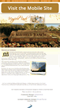 Mobile Screenshot of mayfield-ranch.com